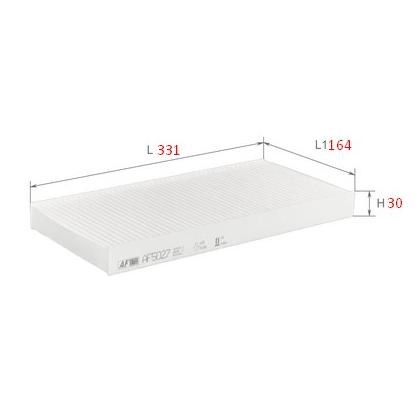 Filtr kabiny Alpha Filter AF5027 cena, od 8,04 USD
