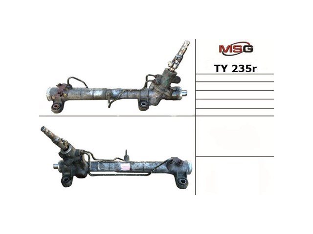 Listwa kierownicza (maglownica) MSG Rebuilding TY233R cena, od 338,15 USD