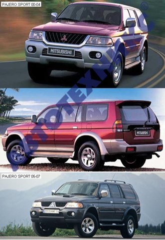  Błotnik przedni prawy Mitsubishi Montero 