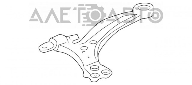 Wahacz zawieszenia przedniego dolny prawy Toyota 4806808040 cena, od 83,14 USD