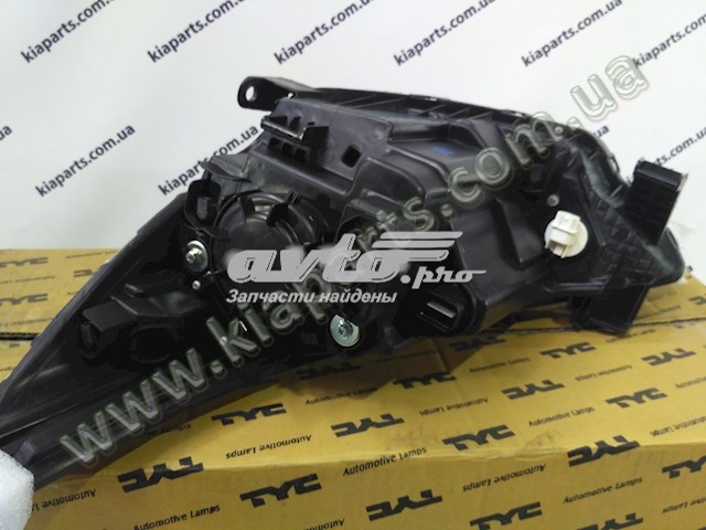 Reflektor prawy TYC 20E311052B