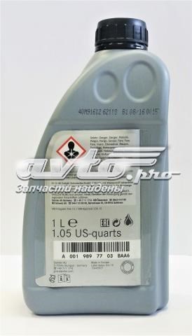 Olej przekładniowy Mercedes A0019897703AAA6