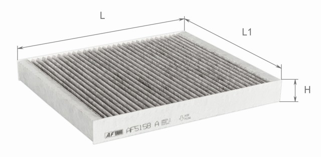 Filtr kabiny AF5158A Alpha Filter