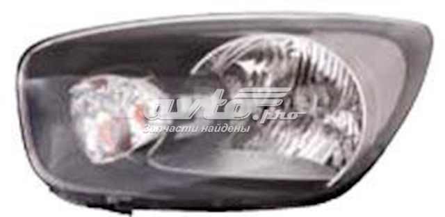 Reflektor lewy 2231142LLDEM2 Depo/Loro