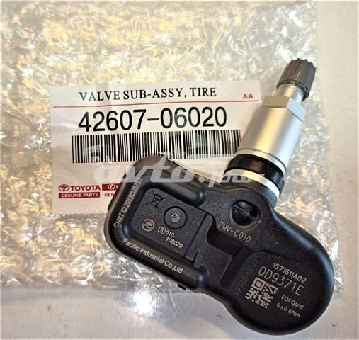Do koszyka 4260730060 Toyota Czujnik ciśnienia w oponach