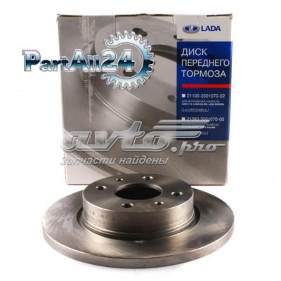 Do koszyka 21080350107000 Lada Tarcza hamulcowa przednia