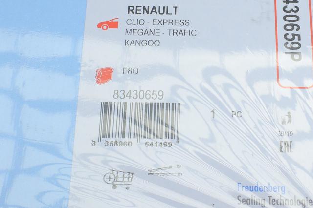 Do koszyka Zestaw uszczelek silnika pełny Renault Trafic I TXX