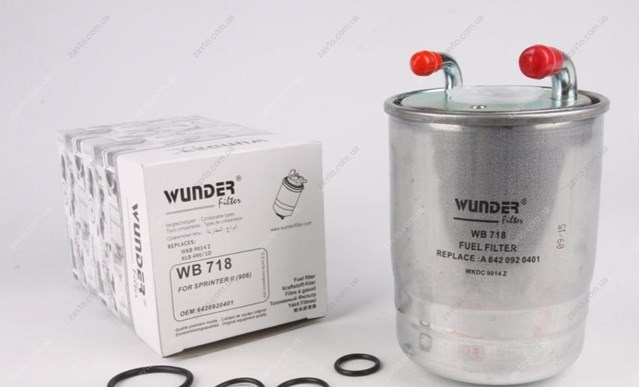 Filtr paliwa Wunder WB718 cena, od 21,70 USD