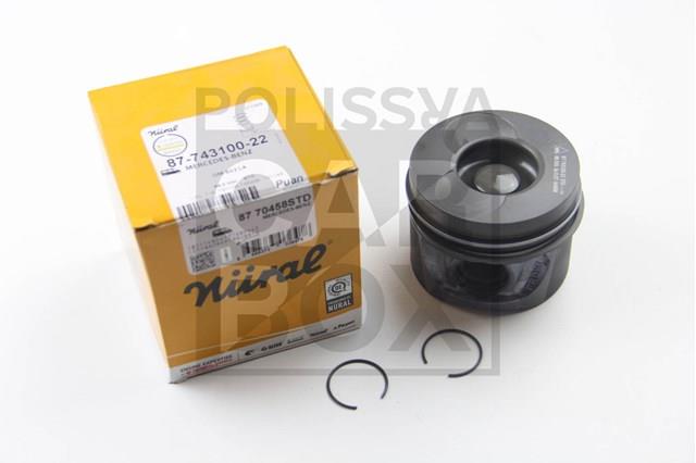 Do koszyka 8770458STD Nural Tłok, komplet do jednego cylindru, STD