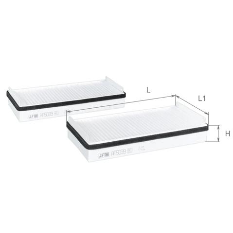 Do koszyka AF5039 Alpha Filter Filtr kabiny