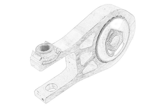 Poduszka (podpora) silnika dolna Peugeot/Citroen 1638149180 cena, od 43,86 USD