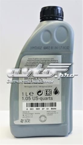 Olej do silnika Mercedes A0019893701BAA6 cena, od 17,82 USD