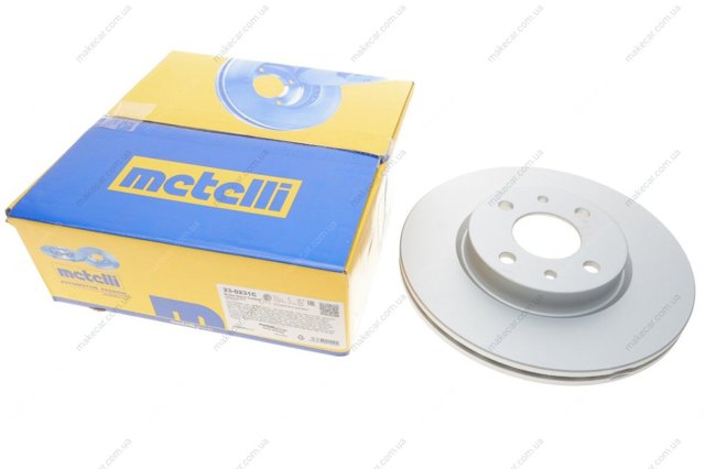 23-0231C Metelli tarcza hamulcowa przednia