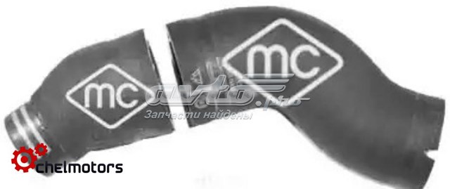 Króciec powietrza, wlot do turbiny (doładowanie) 09199 Metalcaucho