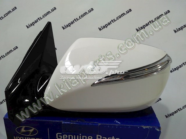 Lusterko wsteczne lewe Hyundai/Kia 876102W014 cena, od 254,01 USD