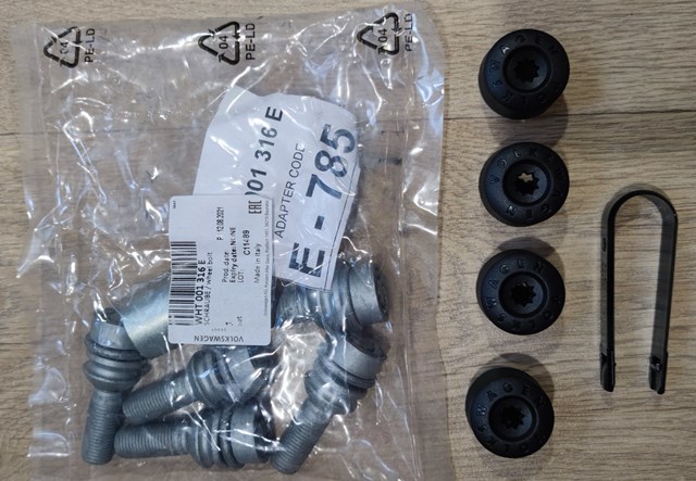 2H0698137 VAG Śruba koła