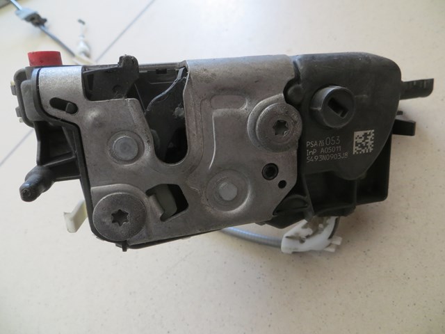 Zamek drzwi tylnych lewych do Citroen C-Elysee  