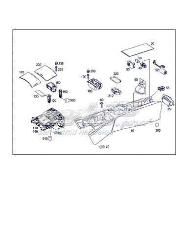 Zapalniczka do Mercedes B  W245