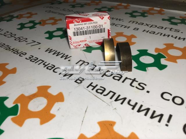 Do koszyka 130413107001 Toyota Panewki korbowodowe wału korbowego, zestaw, standardowe (STD)