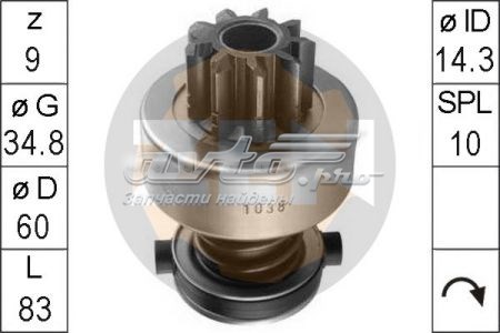 Bendiks rozrusznika ZN1038 ZEN