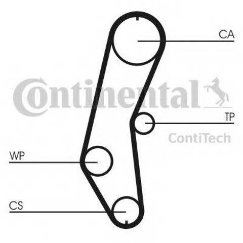 Do koszyka CT666 Continental/Siemens Pasek rozrządu