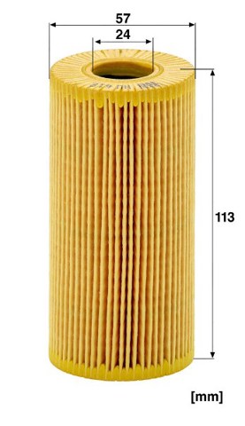 Do koszyka HU618Y Mann-Filter Filtr oleju
