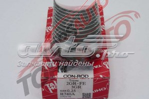 Panewki korbowodowe wału korbowego, zestaw, 1. naprawa (+0,25) Lexus IS sedana (E2) (2005 - 2013) cena, od 18,22 USD