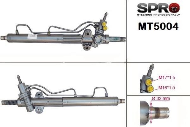 Listwa kierownicza (maglownica) MSG Rebuilding MT204R