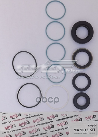 Zestaw naprawczy maglownicy (mechanizmu) (zestaw uszczelniaczy) Mazda 6 sedana (GG) (2002 - 2008) cena, od 36,07 USD