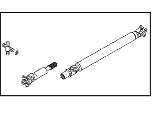 Wał Cardana, do mostu przedniego Nissan/Infiniti 372005X00A cena, od 339,93 USD