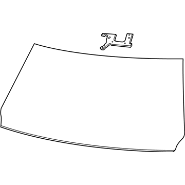 68275584AD Chrysler Szyba przednia