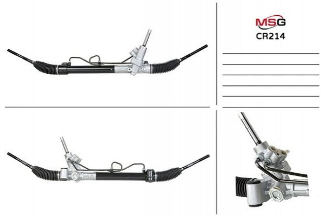 Listwa kierownicza (maglownica) CR214 MSG