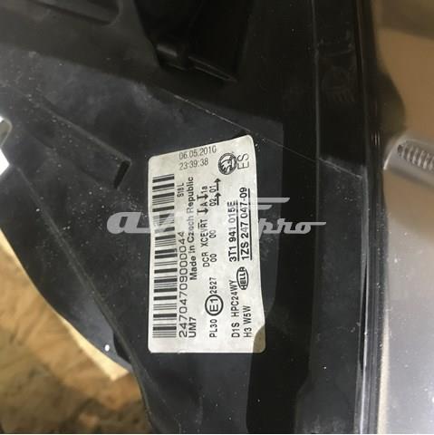 Do koszyka 3T1941015E VAG Reflektor lewy