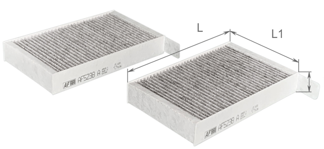 Do koszyka AF5238A Alpha Filter Filtr kabiny