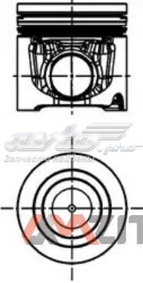 Tłok, komplet do jednego cylindru, STD Iveco 500055727 cena, od 205,73 USD