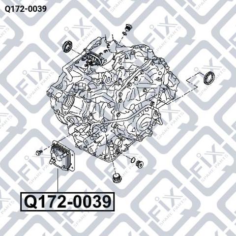 Chłodnica automatycznej/mechanicznej skrzyni biegów Q1720039 Q-fix