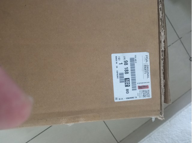 Lampa zespolona tylna prawa Peugeot/Citroen 9818810280 cena, od 175,36 USD