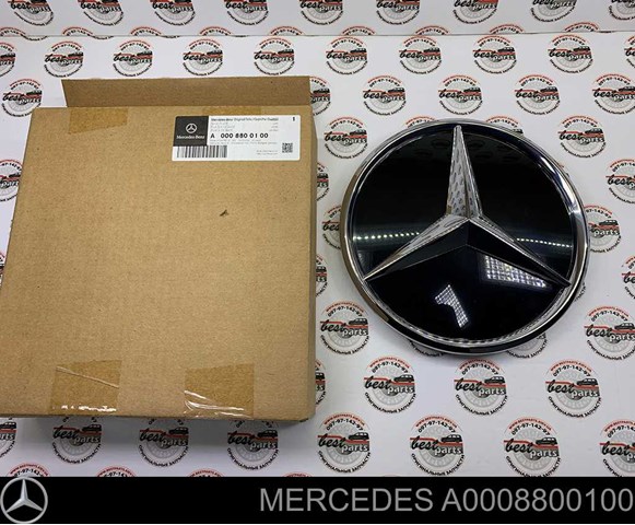 Do koszyka A0008800100 Mercedes Uchwyt emblematu kratki chłodnicy
