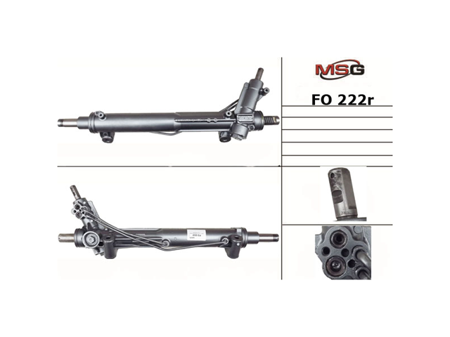 FO222R MSG Rebuilding Listwa kierownicza (maglownica)
