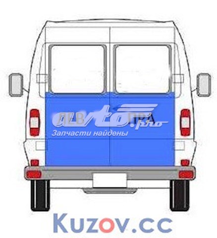 Drzwi tylne lewe Mercedes Bus 207-310 autobus (602) (1989 - 1996) cena, od 79,73 USD