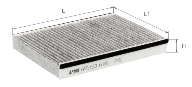 Do koszyka AF5153A Alpha Filter Filtr kabiny