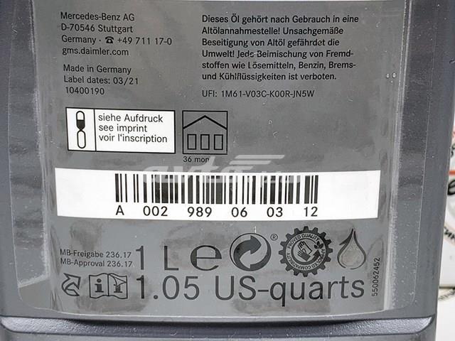 Olej przekładniowy Mercedes A002989060312 cena, od 29,71 USD