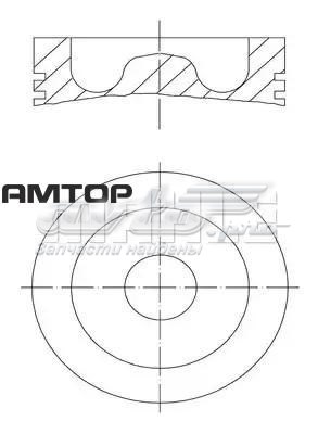 Tłok, komplet do jednego cylindru, STD Mahle Original 061PI00128000 cena, od 362,06 USD