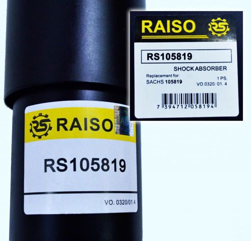 Amortyzator przedni Raiso RS105819 cena, od 27,07 USD