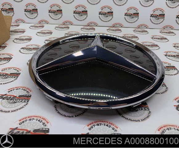 Uchwyt emblematu kratki chłodnicy A0008800100 Mercedes