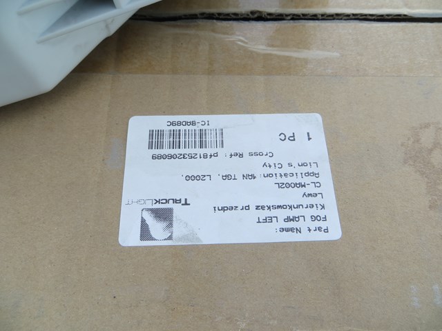 Lampa zespolona (kierunkowskaz) lewa MAN 81253206089 cena, od 55,48 USD