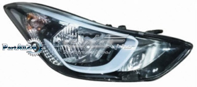 Do koszyka Reflektor prawy Hyundai Elantra V MD