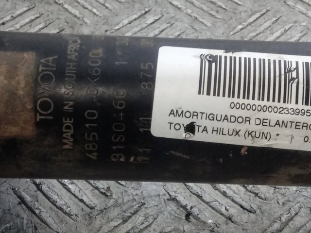 Amortyzator przedni 485100K600 Toyota