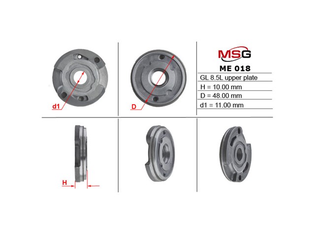 Zestaw naprawczy pompy wspomagania hydraulicznego do Mercedes GL  X164