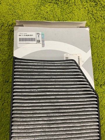 Do koszyka 64115A2AD31 BMW Filtr kabiny